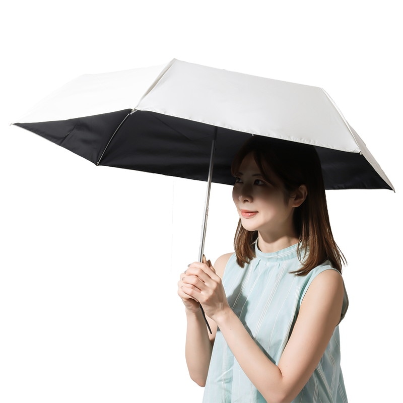 どこでも日かげを持ち歩く！99.99%以上遮光で涼しい日傘 SUN DEFENCE