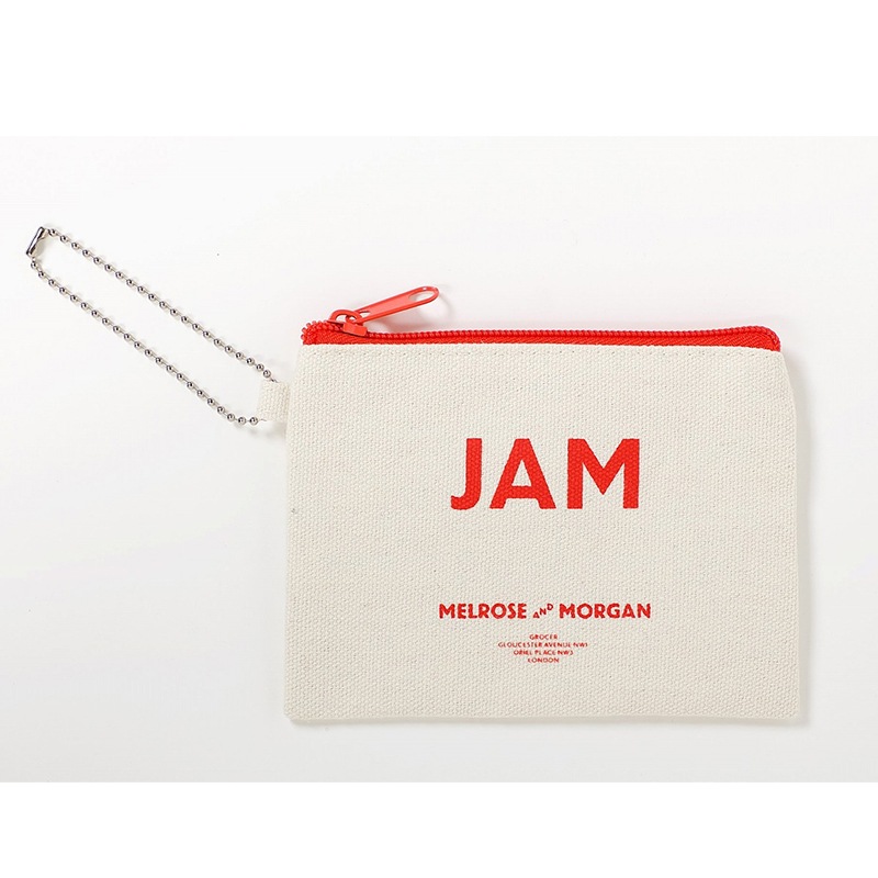 【メルローズ アンド モーガン ムック本付録】メルローズ アンド モーガン ショッピングバッグ&ポーチ(APRICOT AND JAM)