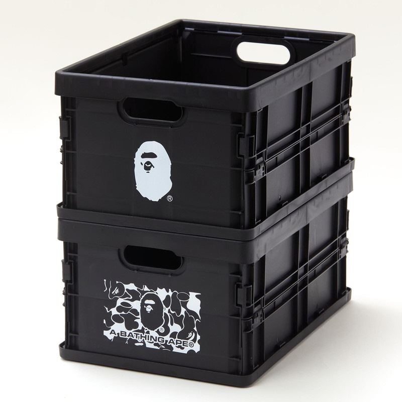 【smart スマート 2022年4月号 雑誌付録】ア ベイシング エイプ 整理収納コンテナボックス