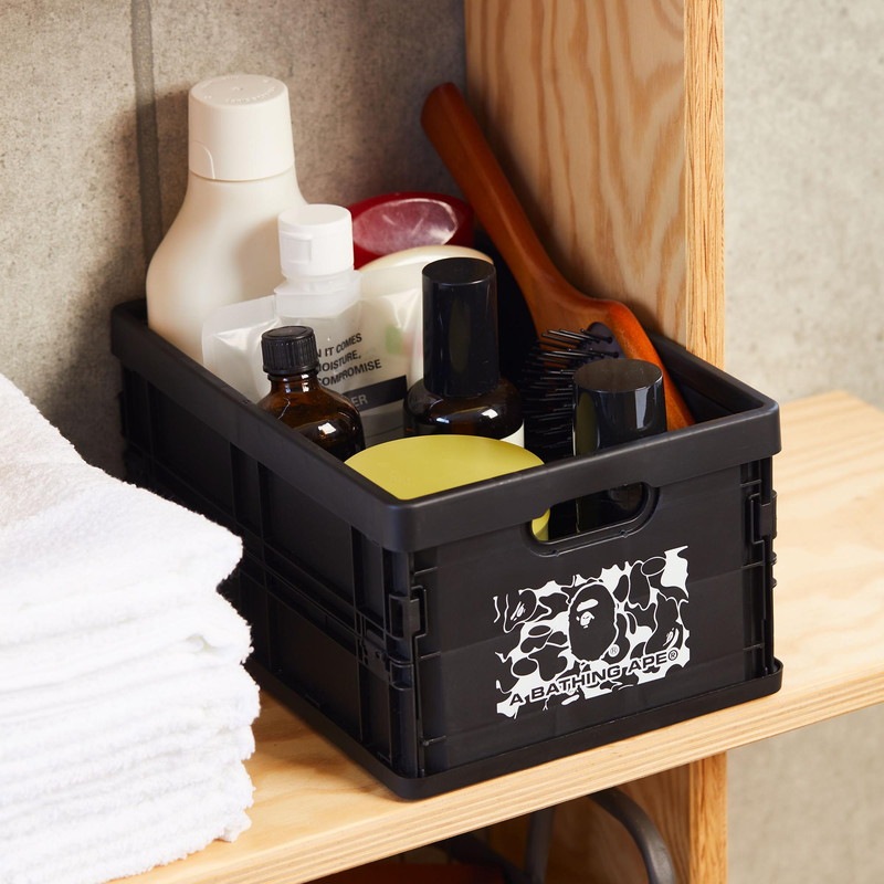 【smart スマート 2022年4月号 雑誌付録】ア ベイシング エイプ 整理収納コンテナボックス