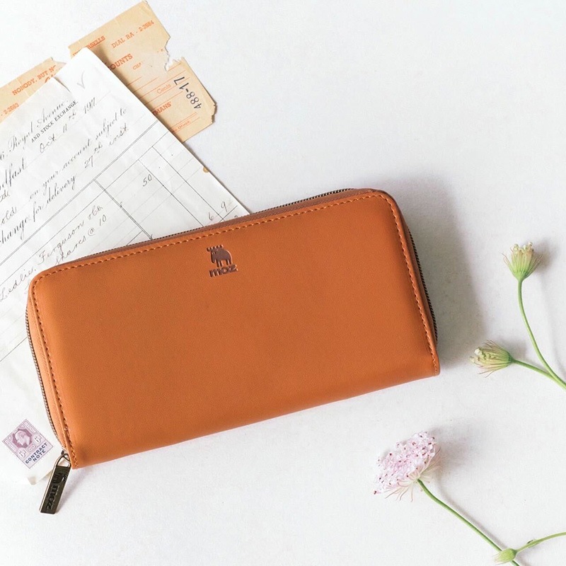 moz もっと整理上手な長財布 BOOK special package BROWN(宝島社ブランドブック)【セブンイレブン・セブンネットショッピング限定付録】moz[モズ]もっと整理上手な長財布ブラウン