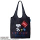 SNOOPY CHEER ECOBAG BOOK BLACK