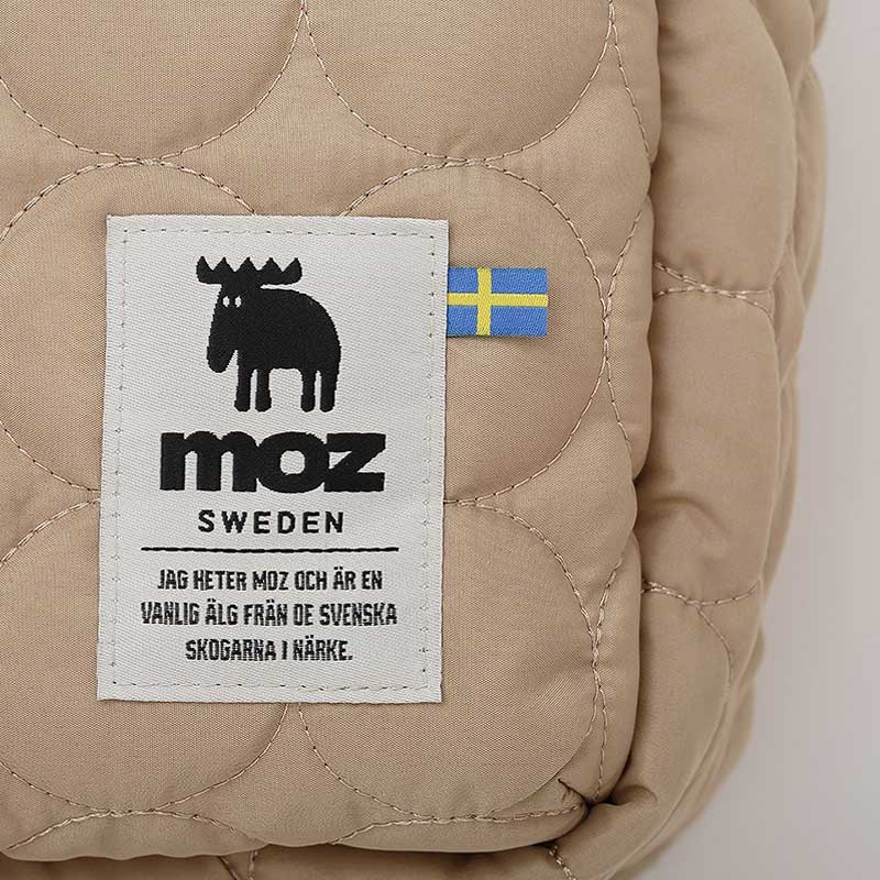 【モズ ムック本 雑誌付録】キルティングバッグ ベージュ