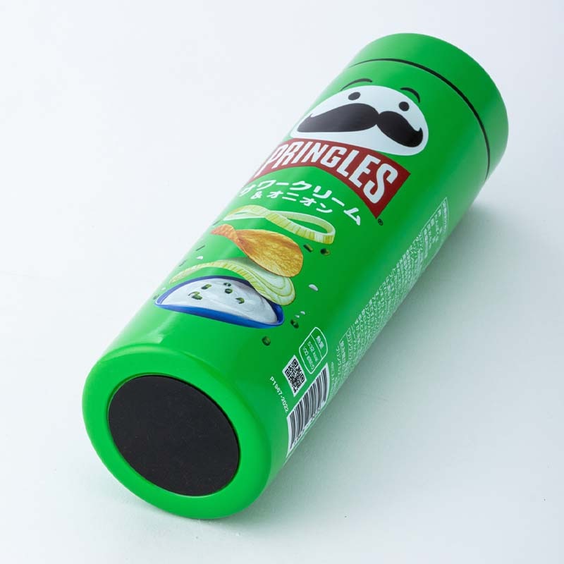 PRINGLES 真空断熱サワークリーム&オニオン 500mL 水筒BOOK:7/4発売【ムック本付録】プリングルズ 真空断熱水筒500mL サワークリーム&オニオン