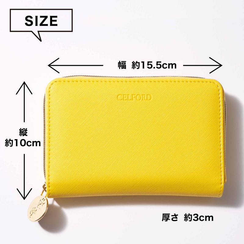 【GLOW グロー2022年2月号 雑誌付録】イヴルルド遙華さん監修セルフォード金運UPカードケース