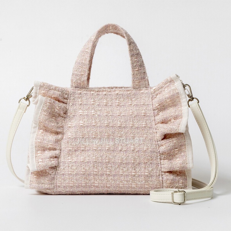 【これ以上値下げしません】JILLSTUART フリルトート バッグ ツイード 1_000000020641.jpg?1757577391