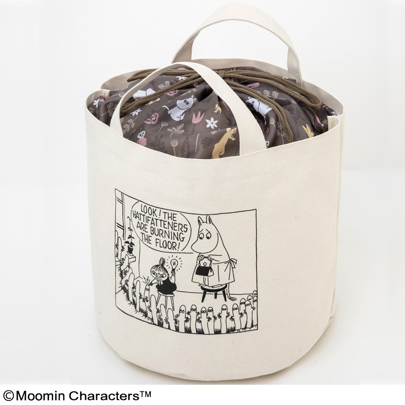 【ムック本 付録】ムーミンビッグな収納トートバッグ