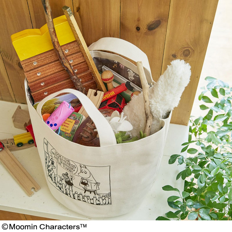 【ムック本 付録】ムーミンビッグな収納トートバッグ