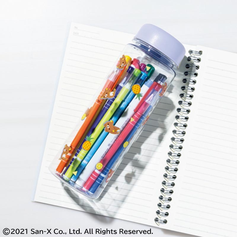 nRed(インレッド) 2021年9月号増刊:8/5発売【セブン-イレブン・セブンネット限定付録】リラックマ ドリンクの持ち運びに便利なクリアボトル