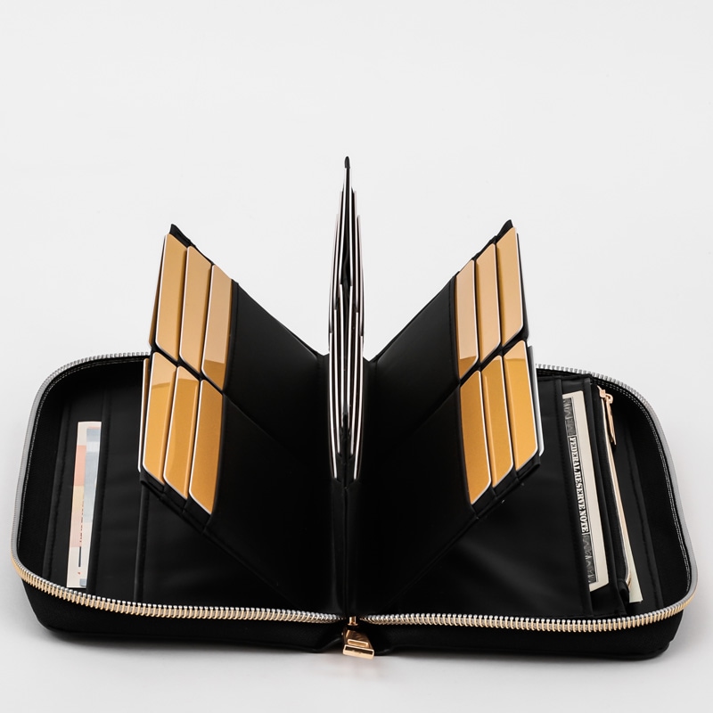 【バンヤードストーム BARNYARDSTORM ムック本 付録】整理収納長財 オールブラック 12月17日