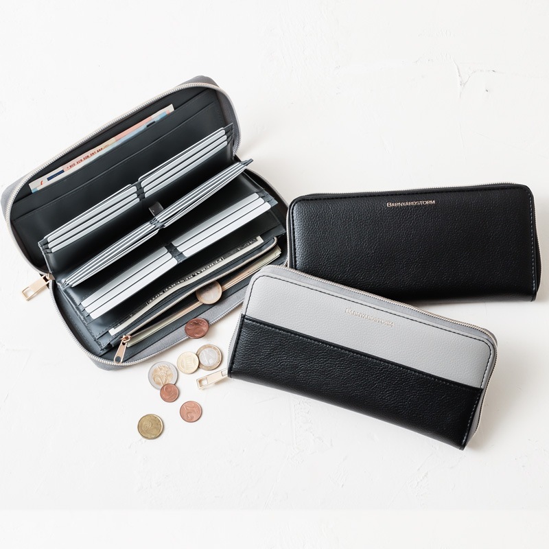 【バンヤードストーム BARNYARDSTORM ムック本 付録】整理収納長財 オールブラック 12月17日