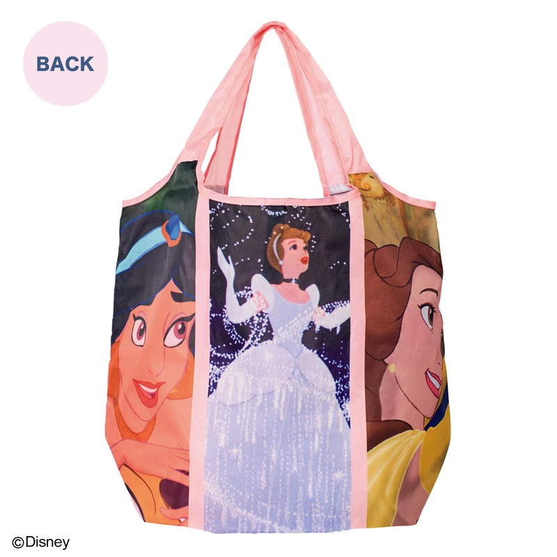 【mini ミニ 2022年6月号 雑誌付録】ミルクフェド特製ディズニープリンセス 保冷と常温に仕分けられる!マルシェバッグ