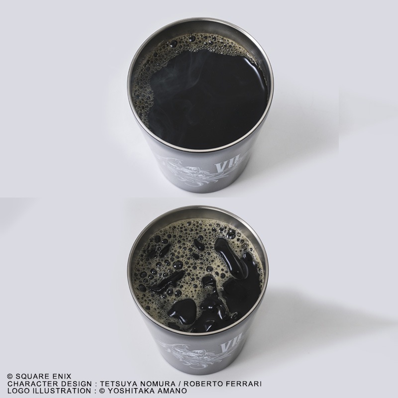 FINAL FANTASY �� REMAKE INTERGRADE CUP COFFEE TUMBLER BOOK BLACK