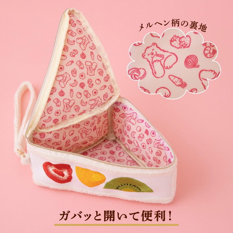 【サンドイッチハウス メルヘン ムック本 付録】サンドイッチハウス メルヘン フルーツサンドポーチ