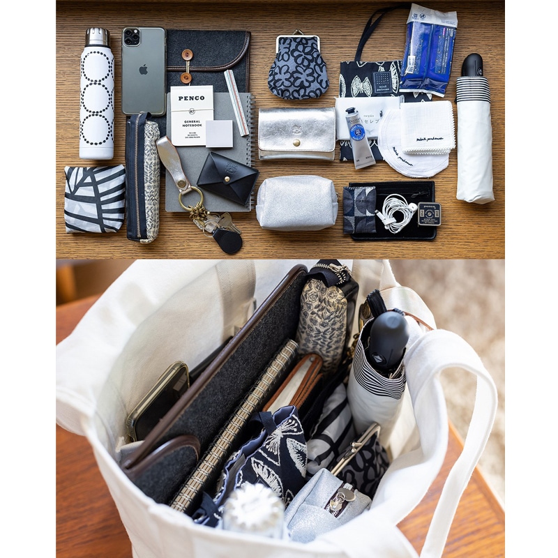 【ムック本 付録】内田彩仍さんと作った 白のキャンバストートバッグ