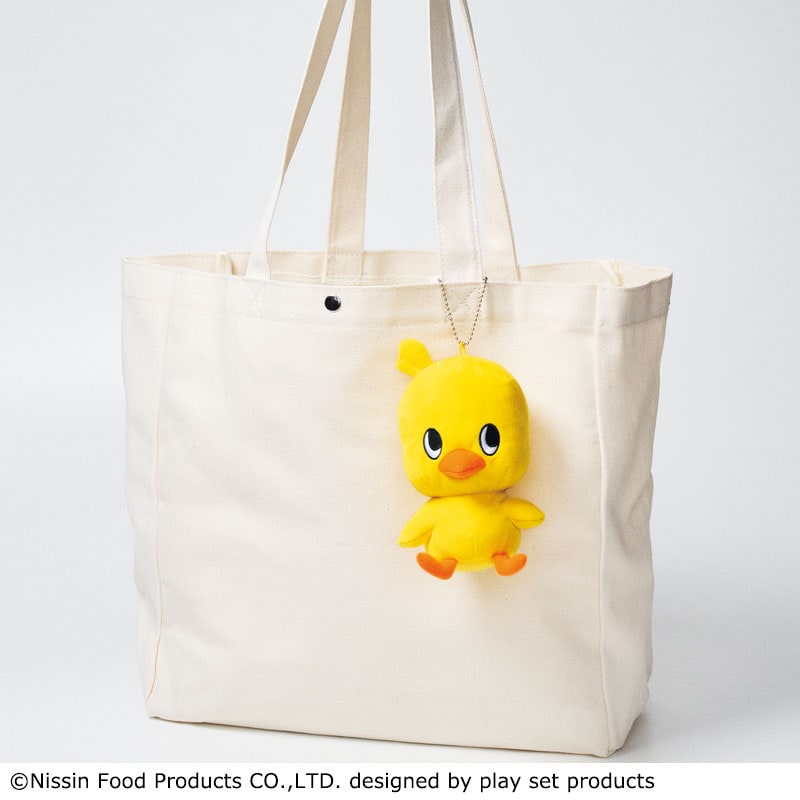 【モノマスター11月号 雑誌付録】チキンラーメン ひよこちゃんマスコットポーチ