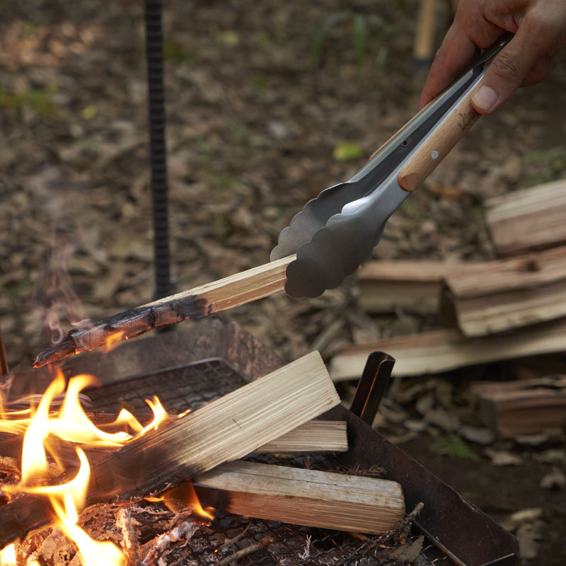 【MonoMax特別編集 キャンプ・アウトドア ムック本付録】LODGE(ロッジ)BBQマルチトング