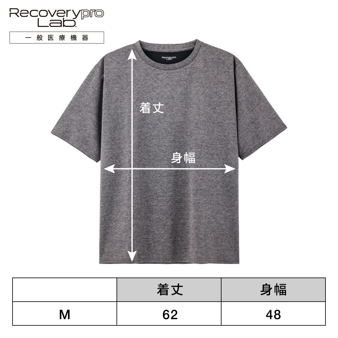 �ڰ��̰��ŵ����Recoverypro Lab.  ��ϫ���������� �岼���åȡ�Ⱦµ�����硼�ȥѥ�ġ˥�˥��å��� M������ DARKGRAY 