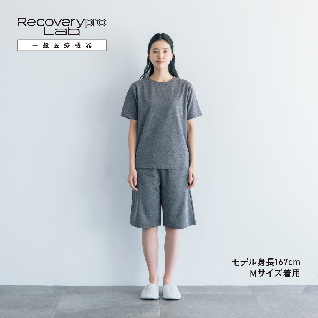 �ڰ��̰��ŵ����Recoverypro Lab.  ��ϫ���������� �岼���åȡ�Ⱦµ�����硼�ȥѥ�ġ˥�˥��å��� M������ DARKGRAY 