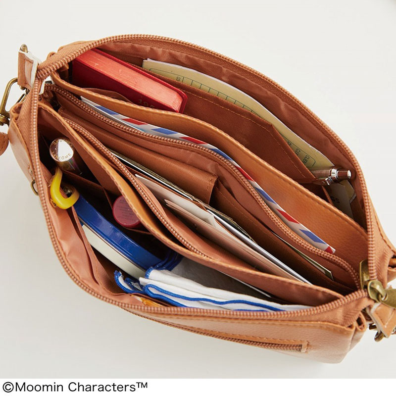【ムーミン ムック本付録】リトルミイ お財布ショルダーバッグ 2021年9月25日発売