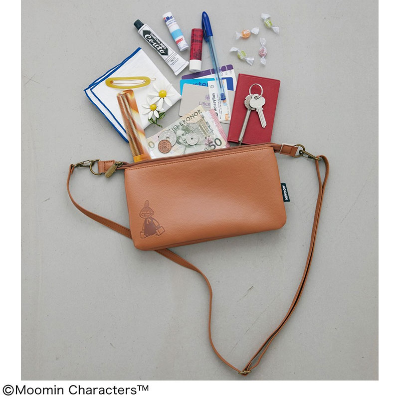 【ムーミン ムック本付録】リトルミイ お財布ショルダーバッグ 2021年9月25日発売