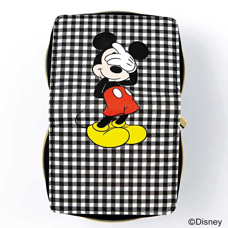 sweet(スウィート) 2021年9月号：8/11発売【雑誌付録】シップス(SHIPS)ミッキーデザインのじゃばらカードケース