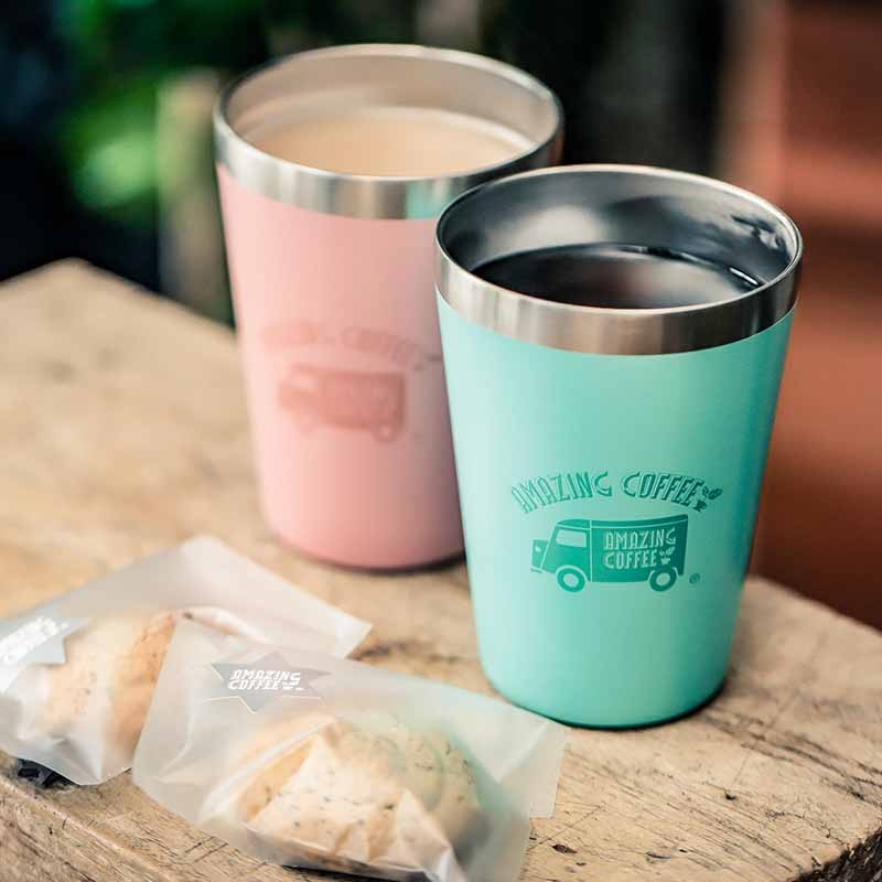 【アメージングコーヒー ムック本 付録】EXILE エグザイル タンブラー グリーン