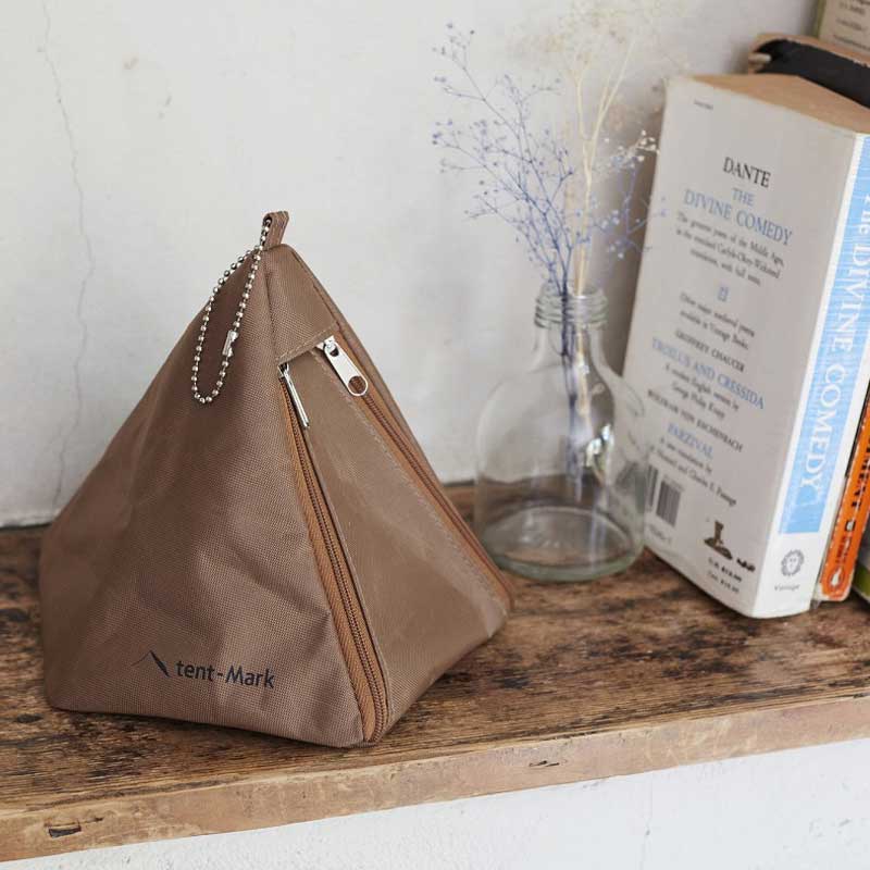 【tent-Mark DESIGNS(テンマクデザイン)ムック本 付録】テント型収納バッグ&ポーチ