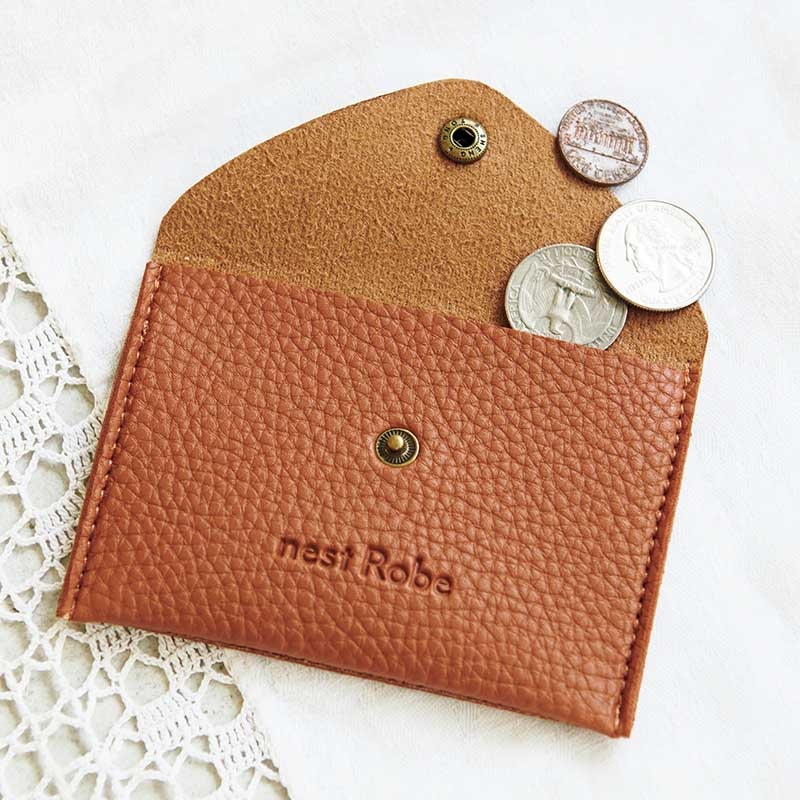 リンネル 2022年11月号特別号:9/20発売【宝島チャンネル限定付録】ネストローブ レザー調ポシェット&カードケースセット