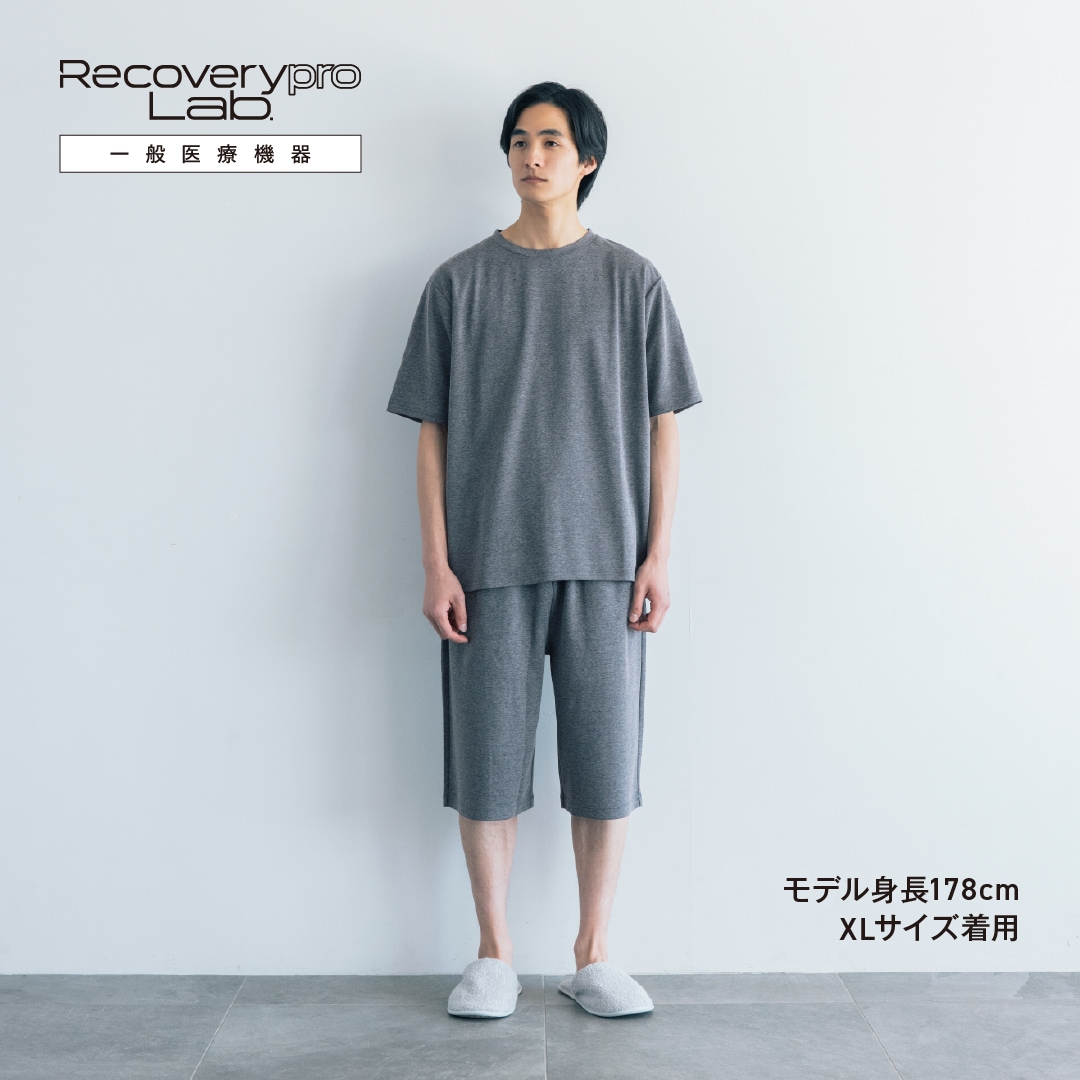 �ڰ��̰��ŵ����Recoverypro Lab.  ��ϫ���������� �岼���åȡ�Ⱦµ�����硼�ȥѥ�ġ˥�˥��å��� XL������ DARKGRAY 