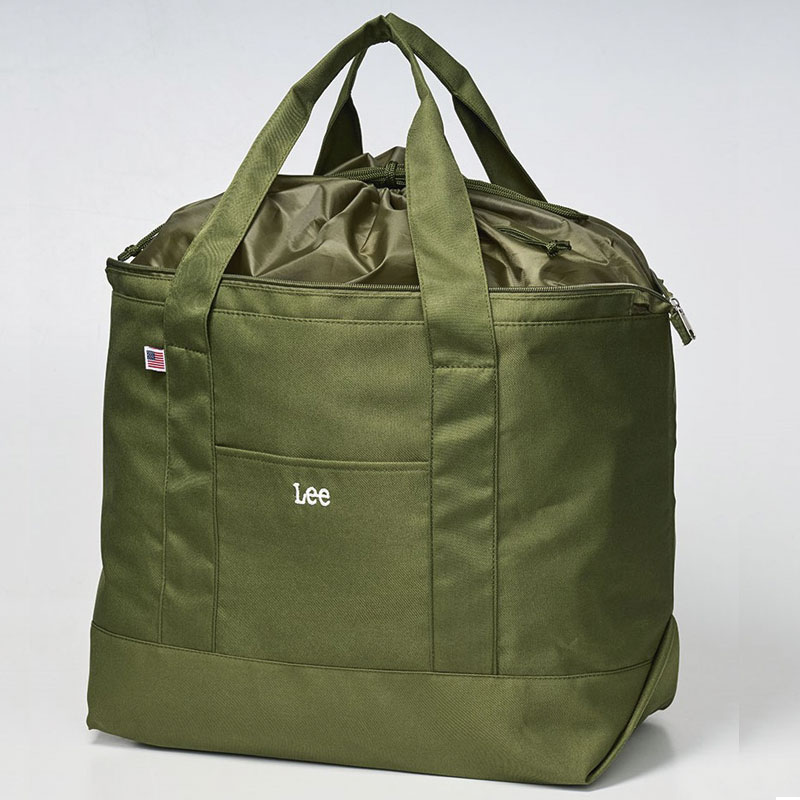 【Lee ムック本 付録】リー マルチトートバッグ カーキ
