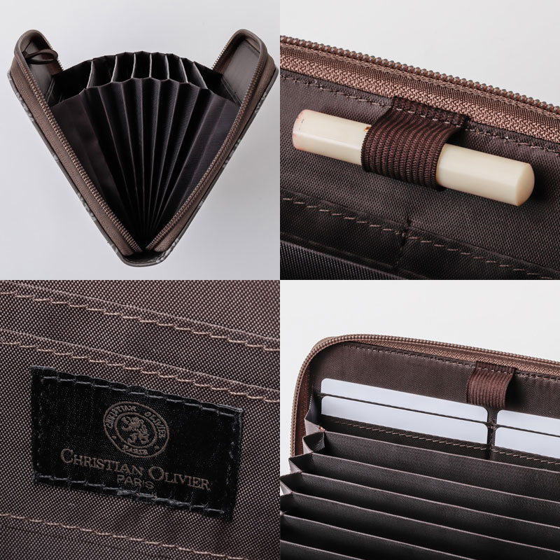 【ムック本 付録】CHRISTIAN OLIVIER PARIS クリスチャン オリビエ パリ マルチ通帳ケース