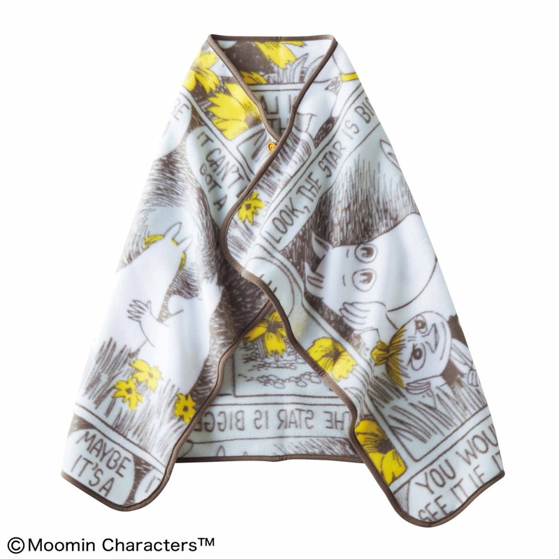 【リンネル 2022年3月号 雑誌付録】ムーミン谷の仲間たち あったかBIGブランケット