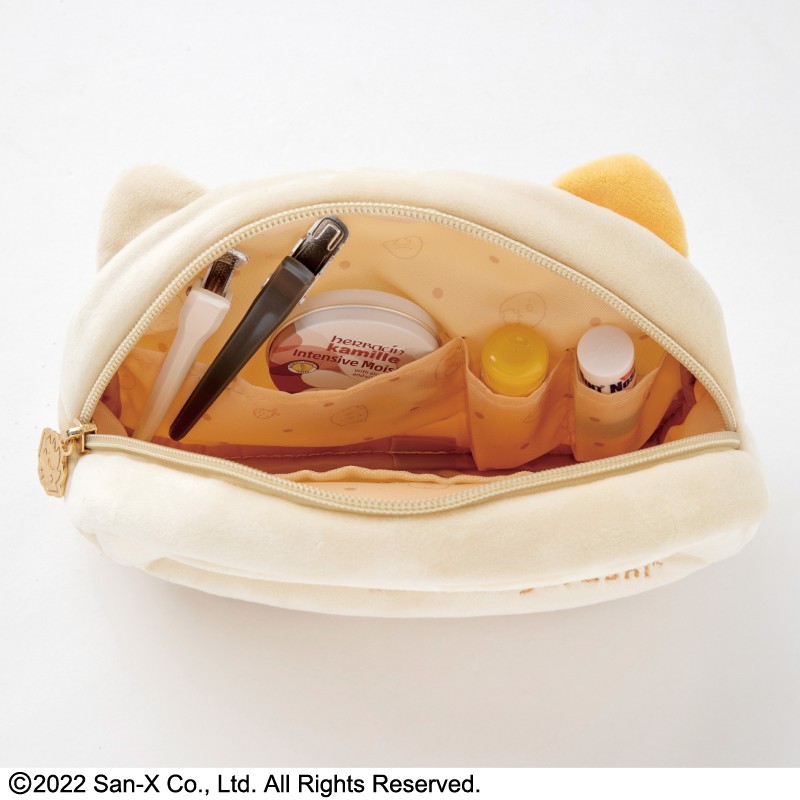 すみっコぐらし ふわふわフェイスポーチBOOK ねこver.:9/30発売【ムック本付録】すみっコぐらし ふわふわフェイスポーチ ねこver.