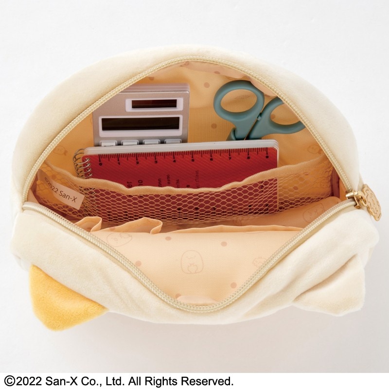 すみっコぐらし ふわふわフェイスポーチBOOK ねこver.:9/30発売【ムック本付録】すみっコぐらし ふわふわフェイスポーチ ねこver.