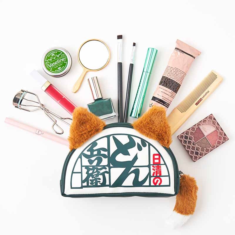 【日清のどん兵衛 ムック本 付録】どん兵衛 ポーチ 12月18日