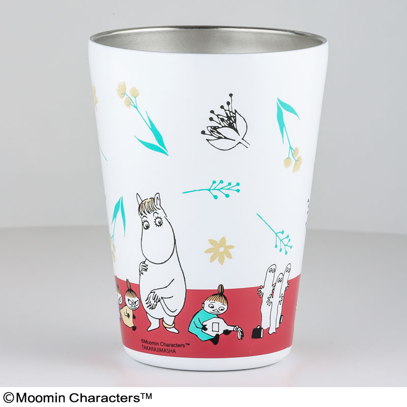 【セブンイレブン限定 ムック本 付録】ムーミンカップコーヒータンブラー リトルミイ ときょうだいたち ver