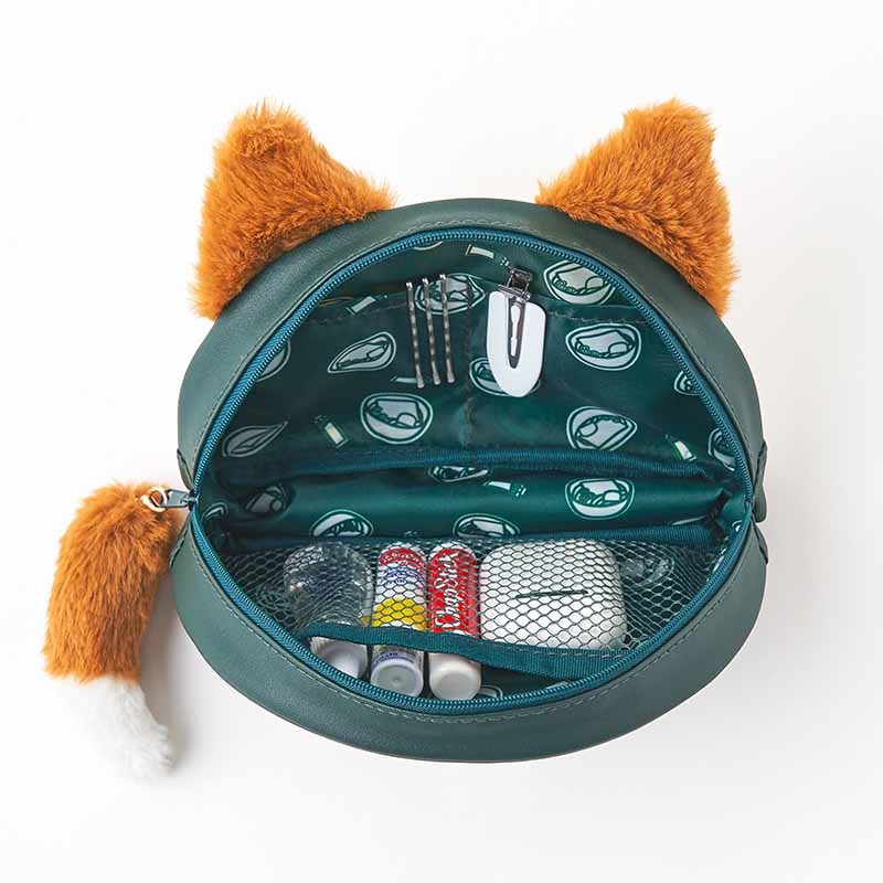 【ローソン限定 日清のどん兵衛 ムック本 付録】どん兵衛 ポーチ きつねうどん 12月18日