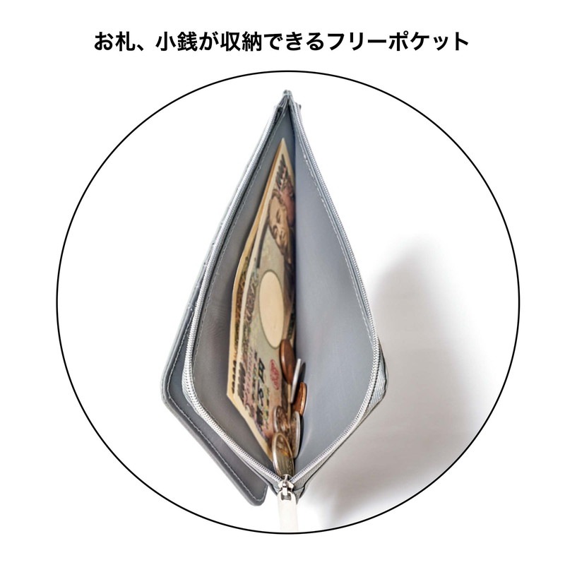 【MonoMaster モノマスター 2022年7月号 雑誌付録】アーバンリサーチ スマホも入る!カードがひと目でわかる極薄長財布