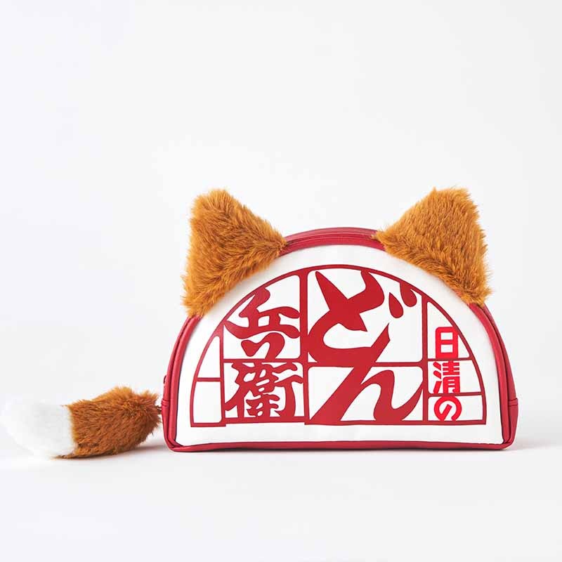 【ローソン限定 日清のどん兵衛 ムック本 付録】どん兵衛 ポーチ 天ぷらそば 12月18日