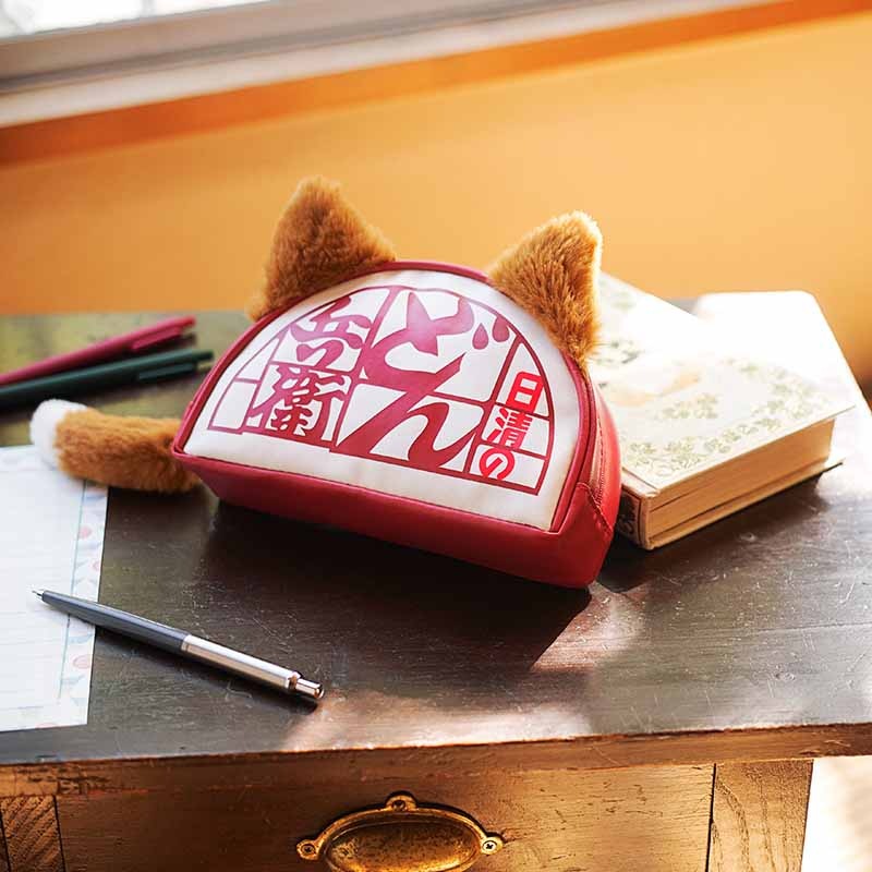 【ローソン限定 日清のどん兵衛 ムック本 付録】どん兵衛 ポーチ 天ぷらそば 12月18日