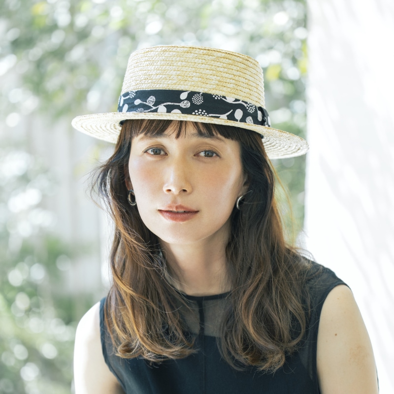 Uki様　極美品　vaqutauxvoyage 帽子　ツイードカンカン帽　完売品 Uki様 極美品 vaqutauxvoyage 帽子 ツイードカンカン帽 完売品