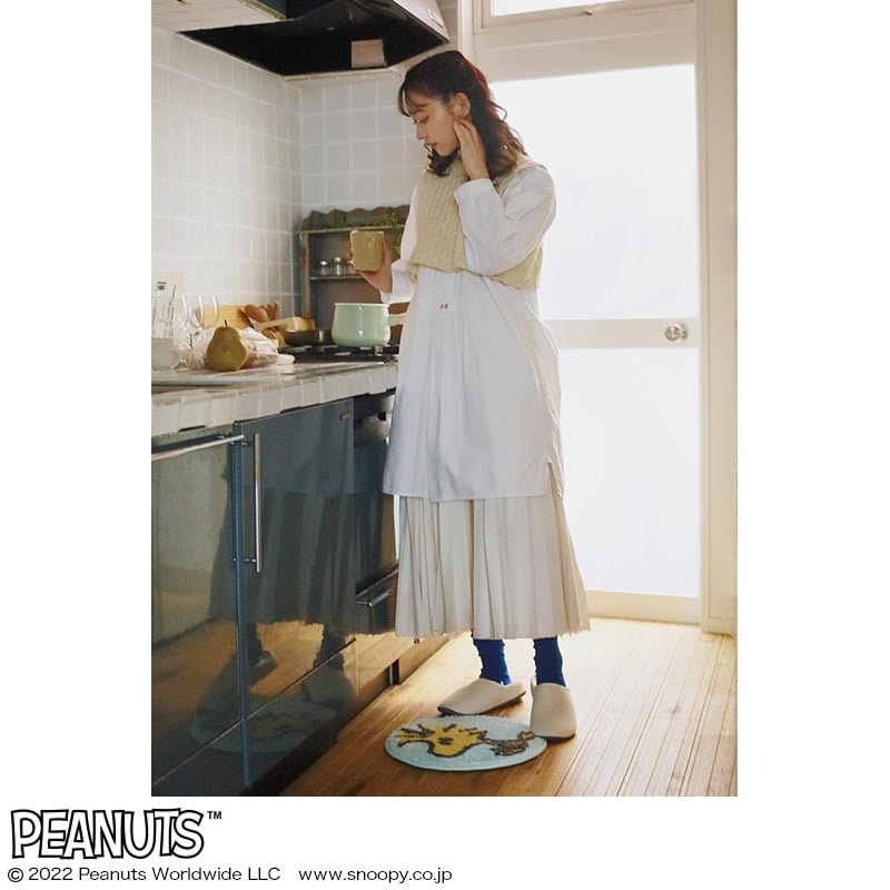 【SNOOPY ムック本 付録】ウッドストック インテリアマット