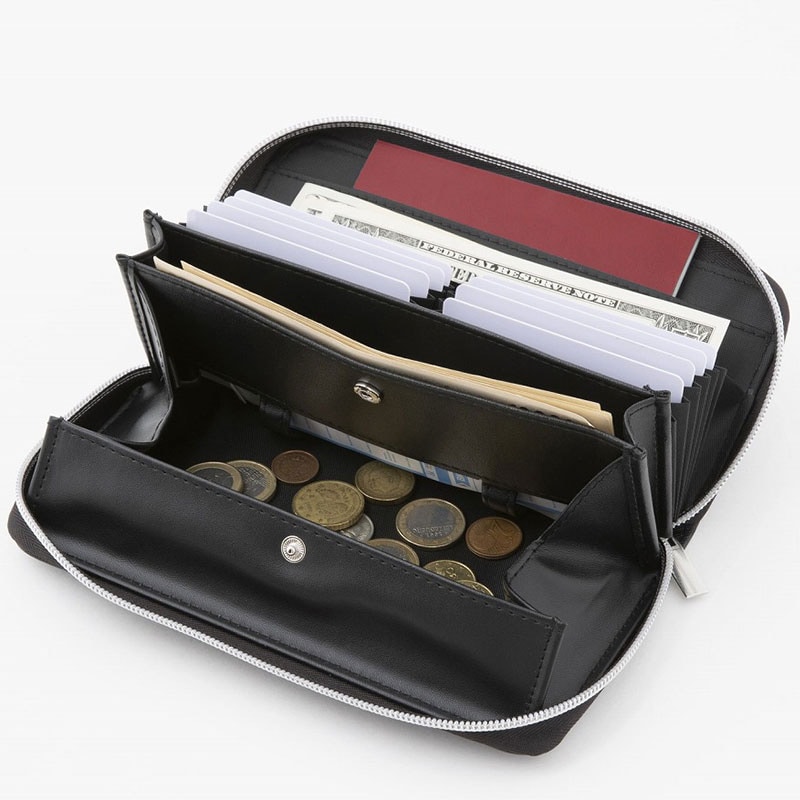 【ナノユニバース ムック本付録】レシートと小銭が分かれる長財布 2021年10月4日発売