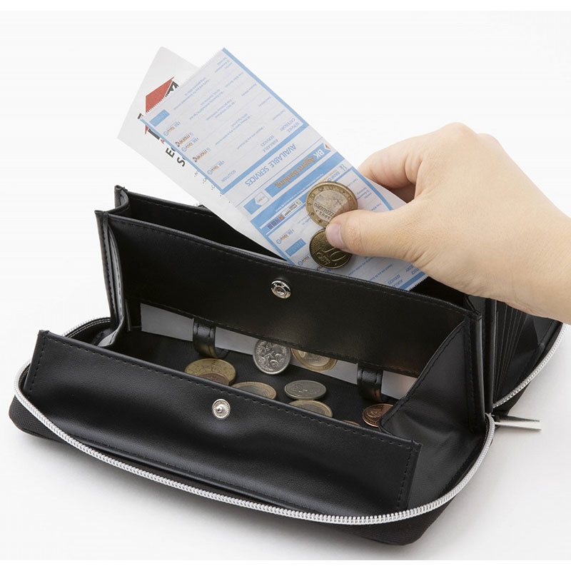 【ナノユニバース ムック本付録】レシートと小銭が分かれる長財布 2021年10月4日発売