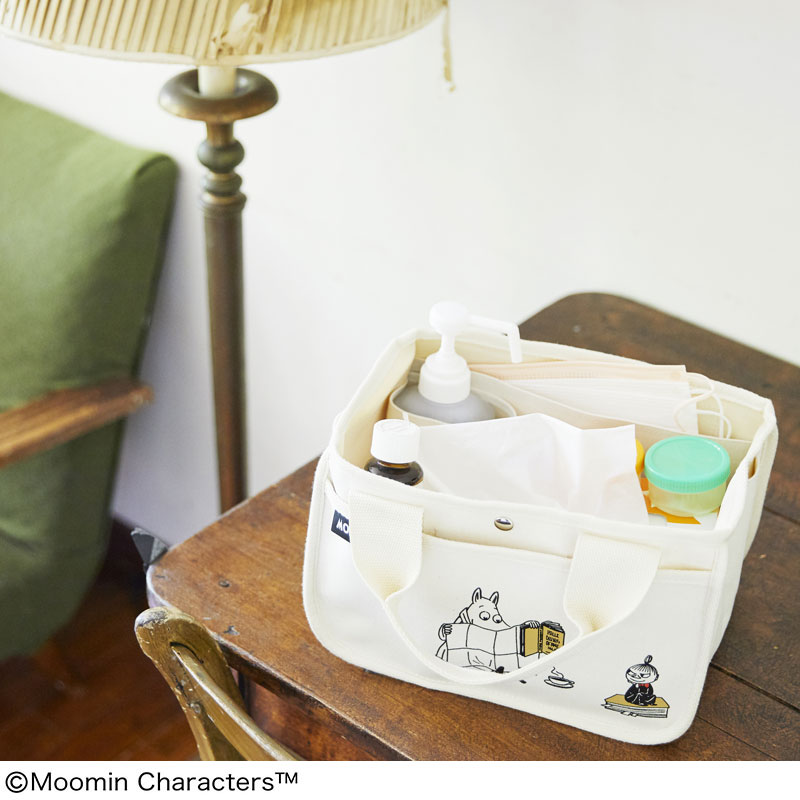 【ムーミン ムック本 ファミリーマート限定付録】収納 トートバッグ
