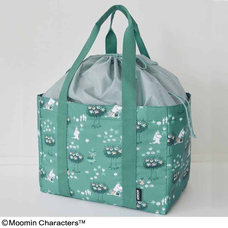 【moomin ムック本 付録】ムーミン たっぷり入る森の保冷ショッピングバッグ