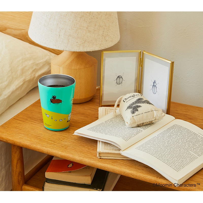 【セブンイレブン限定 ムック本 付録】ムーミン カップコーヒータンブラー ムーミン谷の仲間たち SEA ver.