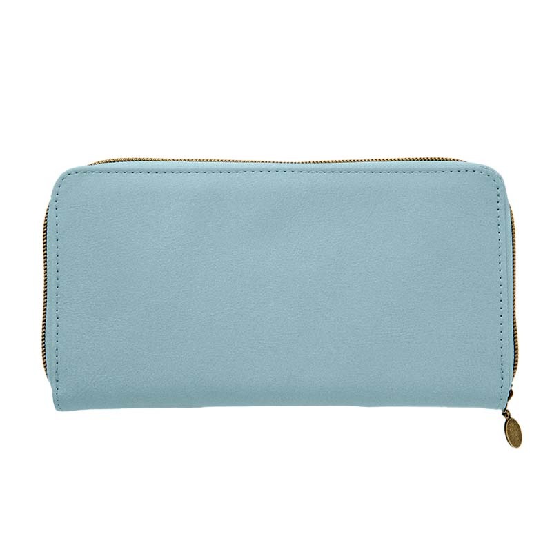 【宝島チャンネル限定付録】ムーミンたっぷり入る長財布スモーキーブルー