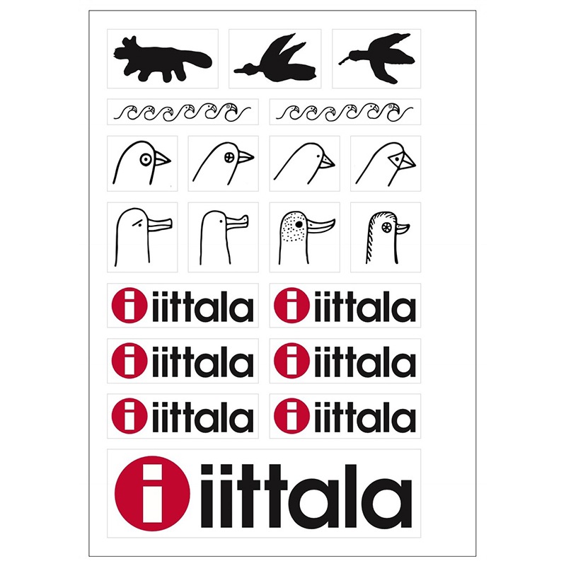 【イッタラ ムック本付録】ブランドロゴクリアシール 2021年10月8日発売